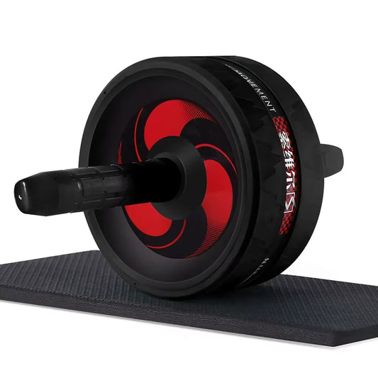 New Ab Roller&Jump Rope No Noise Abdominal Wheel Ab Roller with Mat for Arm Waist Leg Exercise Gym Fitness Equipment