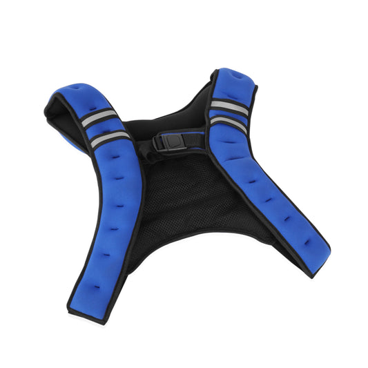 Neoprene Weighted Vest, 12 Pounds, Blue
